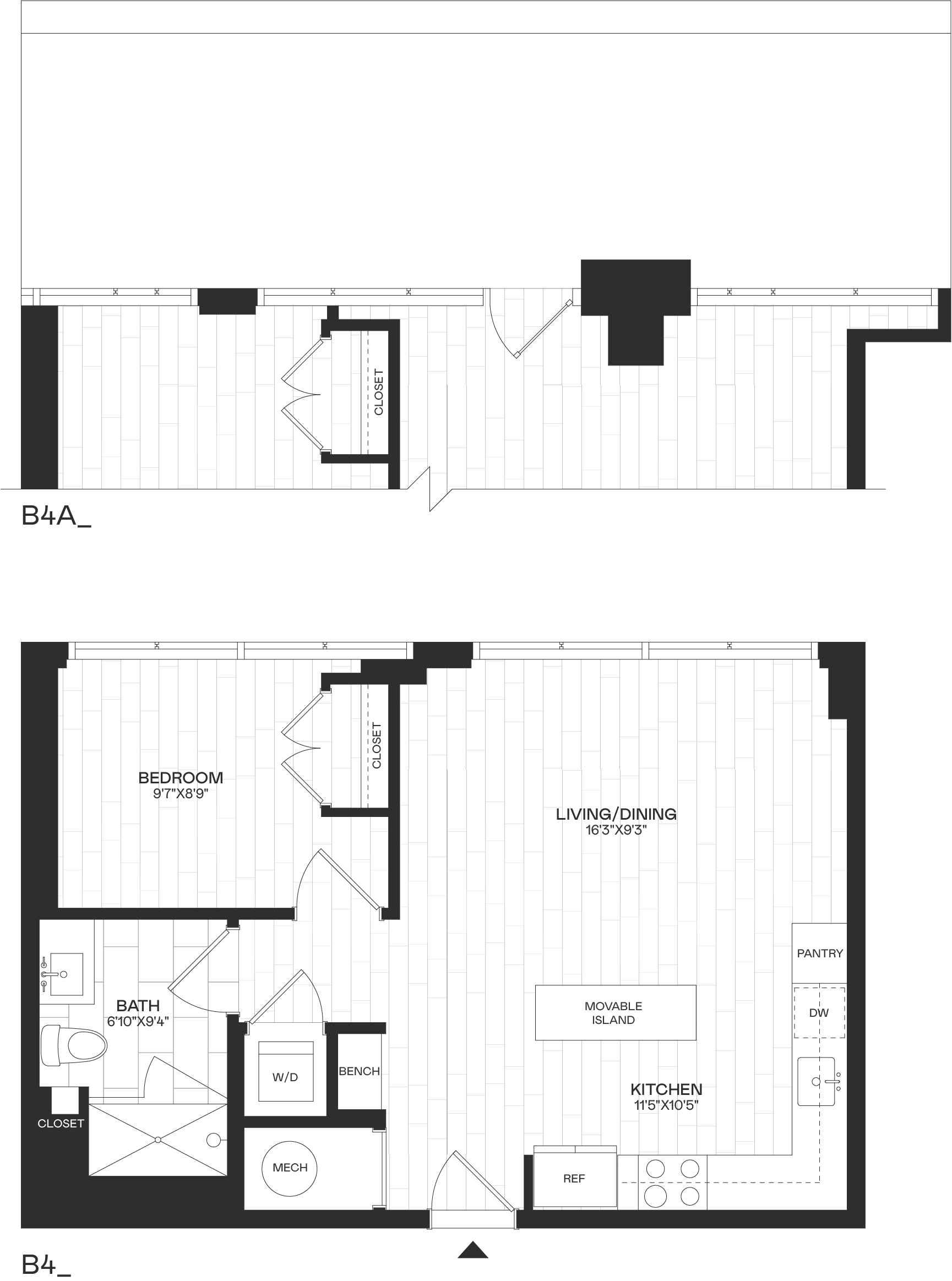 Floor Plan Image of Apartment Apt 4-349